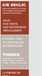 Mobile Screenshot of cie-improcom.fr